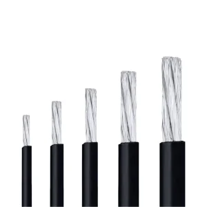 Flexible Rubber Insulated Stranded Aluminum Alloy Conductor Welding Machine Cable 1 0 2 0 3 0 AWG Low Voltage YH Series