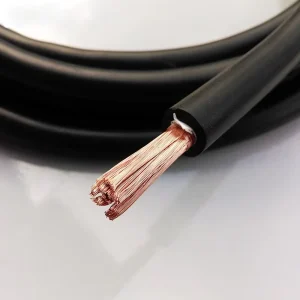 Flexible Welding Cable YH YHF Oxygen-Free Copper Rubber Insulated Cable 600/1000V for Welding Machine