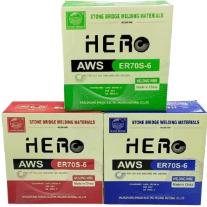 For ER70S-6 Mild Carbon Steel CO2 MIG Welding Wire Copper Coated 0.8/1.0/1.2/1.6mm 15kg Spool Halogen Free High Welding
