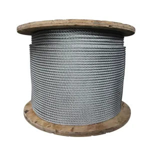 Galvanized Steel Wire Rope 7*7 7*19 Steel Cable 0.8-12mm Strand Wire Rope 6*19+FC 6*7+FC Wire Strand Cable