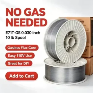 Gasless Flux Core MIG Welding Wire E71T-GS AWS A5.20 0.8mm 0.9mm 1.0mm 1.2mm Carbon Steel for Farm Equipment Repair