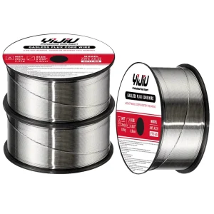 Gasless Flux Core Wire Welding E71T GS 1KG 0.8mm MIG Welding Solder Wire Self Shielded Windproof OEM Available AWS