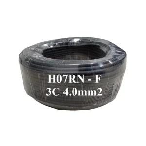 H07RN F EN50525 2 21 Copper Wire 3cores 4mm2 450 750V Rubber Cable Electric Welding Cable for Construction Use