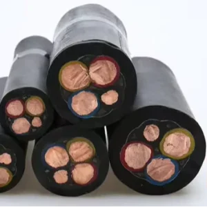 H07rn f 3*2.5 Mm2 High Flexible Flat Rubber Welding Submersible Pump Cable Pure Copper Core Waterproof Cable