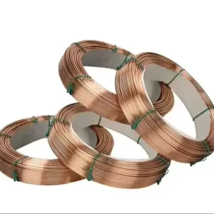 H08MnMoA Unalloyed Fine Grained Copper Submerged Arc Welding Wire 3.2 4.0 5.0mm Sizes OEM ODM