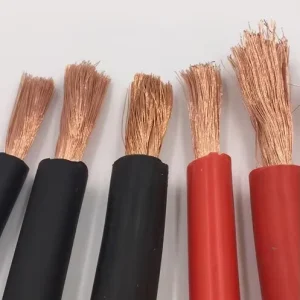 HUASHUO 12AWG Cable with PVC Insulation Low Voltage Soft Flexible 2/0 Welding Cable with 4mm 16mm 95mm2 120mm2 Conductor