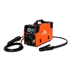 Hanzo 1ph 220V Inverter MIG Portable DC Welder 0.8mm Wire Carbon Steel 80% Duty Cycle 20 200A