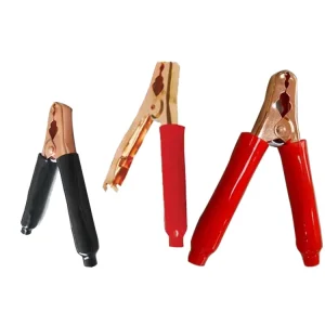 Heavy Duty Power Supply Cord Battery Alligator Crocodile Clip Quick Disconnect Adapter Extension Charging Cable