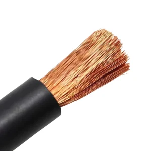 Heavy Duty Welding Cable Flexible Rubber Sheathed Copper Cable For Welding Machine And Industrial Welding Equipment