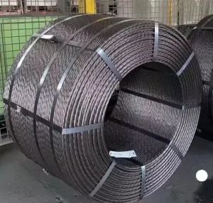 Helically Ribbed High Carbon Steel Strands 15.2mm Pre-Stressed Construction Black/Galvanized Welding Wire Special Use Drawn Wire