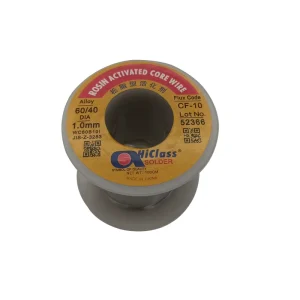 Hiclass Solder Wire 0.5mm 0.8mm 1.0mm 100g Tin Flux Rosin Activated Cored Welding Wire 60/40 SN60 Pb40
