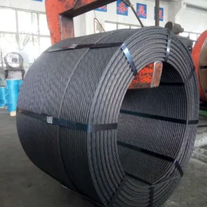 High Carbon 15.24mm Hot Rolled PC Steel Strand Wire for Construction