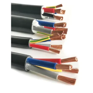 High Quality Copper Core Conductor Electric RVV 2×0.75MM 4×2.5MM 3×0.75MM2 4×1.5MM2 4x1MM2 3×1.5MM2 Power Cable