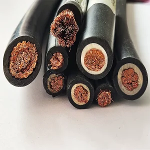 High Temperature Resistant 6 Awg 20 Awg 35mm2 Welding Wire Cable