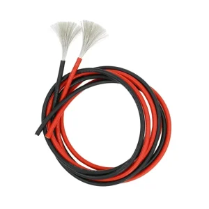 High Temperature Silicone Coated Stranded Automotive Wire Low Voltage Flexible 8-24 AWG