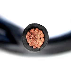 Highly Flexible Pure Copper Welding Cable Double Layer Rubber Insulated Customizable in Multiple Sizes