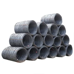 Hot Rolled 5.5mm 6mm Alloy Steel Wire Rod for Nail Making Construction and Welding Applications Free Cutting Custom Sizes