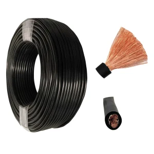 Hot Selling Welding Cable 25mm Copper Conductor Rubber Insulated Single Core Flexible Cable For Cable For Welding Machine