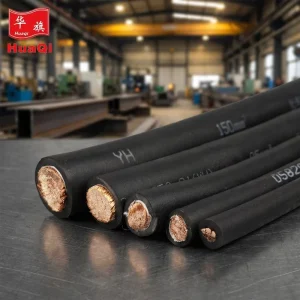 Huaqi H01N2 D 1 0 2 0 AWG Flexible Rubber Electrical Wires And Cables De Cobre 25 35 50 70mm Battery Copper Welding Cable