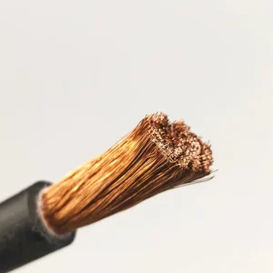 Huaqi Industrial Railway Welding Cable Flexible Rubber Sheath Pure Copper Conductor 500m for Welding Machines