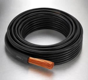 Huaqi YH Heavy Duty Flexible Copper Welding Cable 1*50mm² Rubber Sheathed Industrial Power Cable