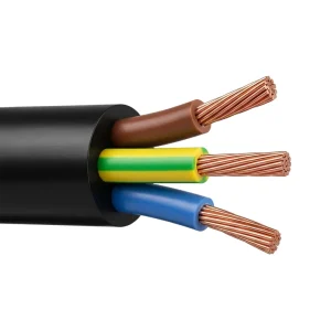 IEC 60227 VDE CE for 3 Core 1.5 2.5 4.0 Mm2 Pure Reddish-copper PVC Insulated Rubber Sheathed 1 KV Power Cable for Welding