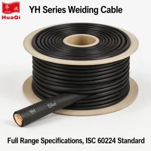 IEC 60245-6 YH Welding Cable 450/750V 35mm² 50mm² 70mm² Copper Conductor Rubber Insulated Flexible Cable For Welding Machine