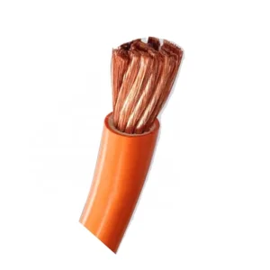 IEC 60245 Neoprene Rubber Copper Welding Cable YH YHF Orange 16mm Welding Cable