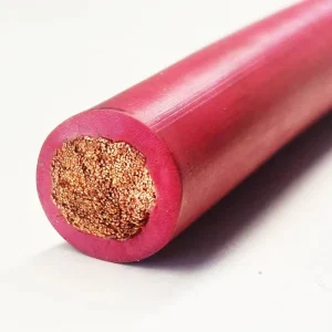 IEC Standard Copper Conductor Welding Cable 1*70mm2 Low Voltage 450/750V CPE Insulation Rubber Sheath Power Cables
