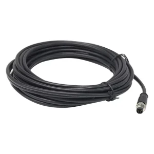 IP67 Waterproof Welding Cable Connector Industrial Circular A Code PVC Un-shielding Male Plug M8 Connector 4 Pin