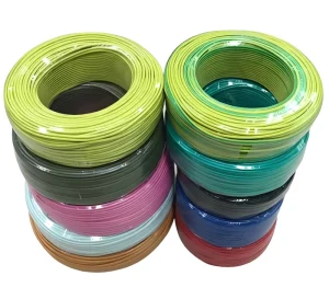Industrial Control Panel RV Wire Flexible Copper Stranded Wire PVC Insulation