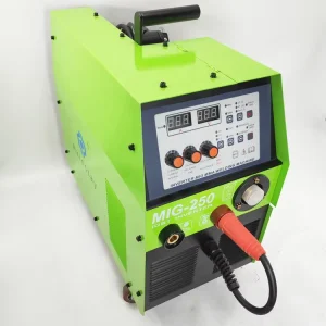 Industrial DC Inverter MIG MAG MMA Welding Machine with Integrated Wire Feeder 220V 250A Max Current