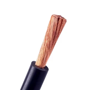 Industrial Flexible Welding Cable Rubber Sheathed Copper IP67 Rated 450V Low Voltage 16A Customized Size Machine