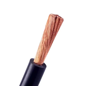 Industrial Flexible Welding Cable Rubber Sheathed Copper IP67 Rated 450V Low Voltage 16A Customized Size Machine