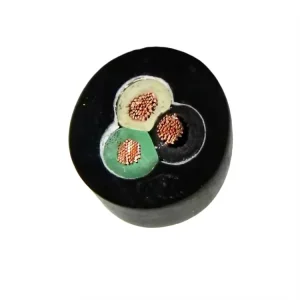 Insulated Electrical Cable Underground House Wiring Solid Conductor Rubber Cable