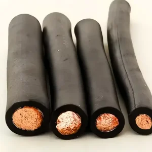 JHS Underwater Electrical 30A Low Voltage 1000V Rubber Insulated Construction Use Welding Cable Machine Copper Stranded 1.5mm