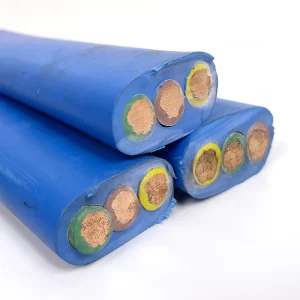 JHSB 3*4mm 3*6mm 3*10mm Submersible Water Deep Well Pump Motor Wire Cable