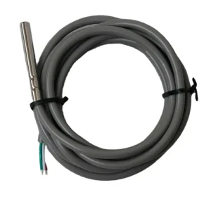 JY Gray 304 SUS Probe PVC Cable Waterproof for IP67 Temperature Sensor with 2 Year Warranty (Customizable Length)