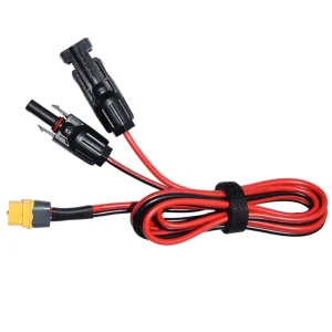 KAIBAO Factory Supply MC Four XT60 36V 20A Pure Copper Charging Cable EcoFlow Portable Power Station for 2468 PVC Wire Assembly