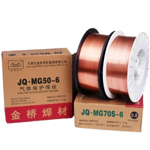 Low Splatter ER70S-6 1.2mm Gas Shielded Solid Carbon Steel Welding Wire Flux Core MIG Welding Wire