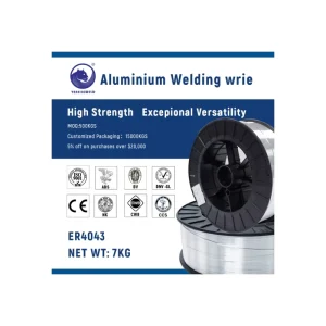 Low Temperature Gasless 4043 4047 4145 5554 1070 Aluminum Alloy Flux Cored Mig Welding Wire 0.8 1.0 Aluminum 4043 5356 Er2319