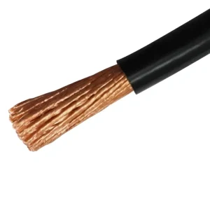 Low Voltage Rubber Insulated Copper Welding Cable 450 750V 1 0 2 0 3 0 4 0 AWG 10 240mm Flexible for Construction