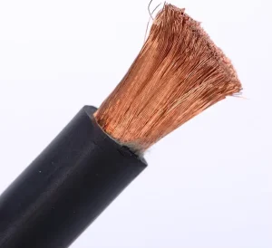 Low Voltage Stranded Welding Machine Cable 90-150 Mm2 Rubber Sheath Copper Core Flexible Custom Length
