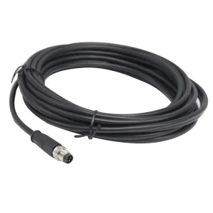 M8 Connector 4 Pin A Code Circular Industrial PVC Un-shielding Sensor Male Waterproof Plug IP67 Welding Cable Connector