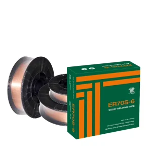 MIG AWS Copper Welding Wire CO2 Alloy Steel ER70S 6 Carbon Steel Welding Wires