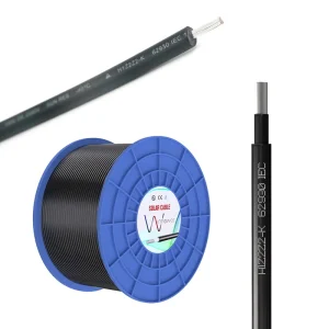 Manufacturer 62930 IEC 131 6mm2 1500VDC Solar Cable for Solar Facilities