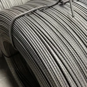 Manufacturer Supply Customized ASTM Black Carbon Steel Wire 9 16 Gauge Construction Building Welding Baling Cutting Bending Hot