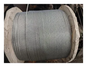 Manufacturer Supply Zip Line Steel Wire Rope Flexible Core Hemp Fiber 1×7 7×7 1×19 8mm 12mm 18mm Steel Cable