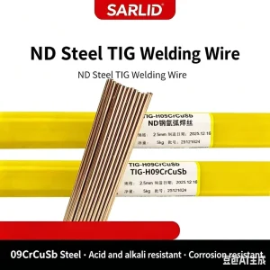 ND Steel Acid Resistant and Corrosion Resistant Alloy Steel Argon Arc Welding Wire