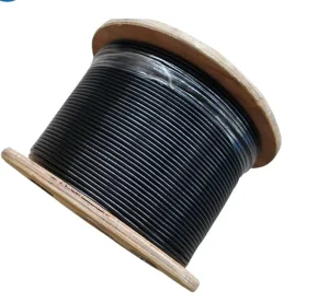 Nylon PU PVC 7×7 Plastic Coated Steel Wire Rope with Coating Gym Cable 5mm 6mm